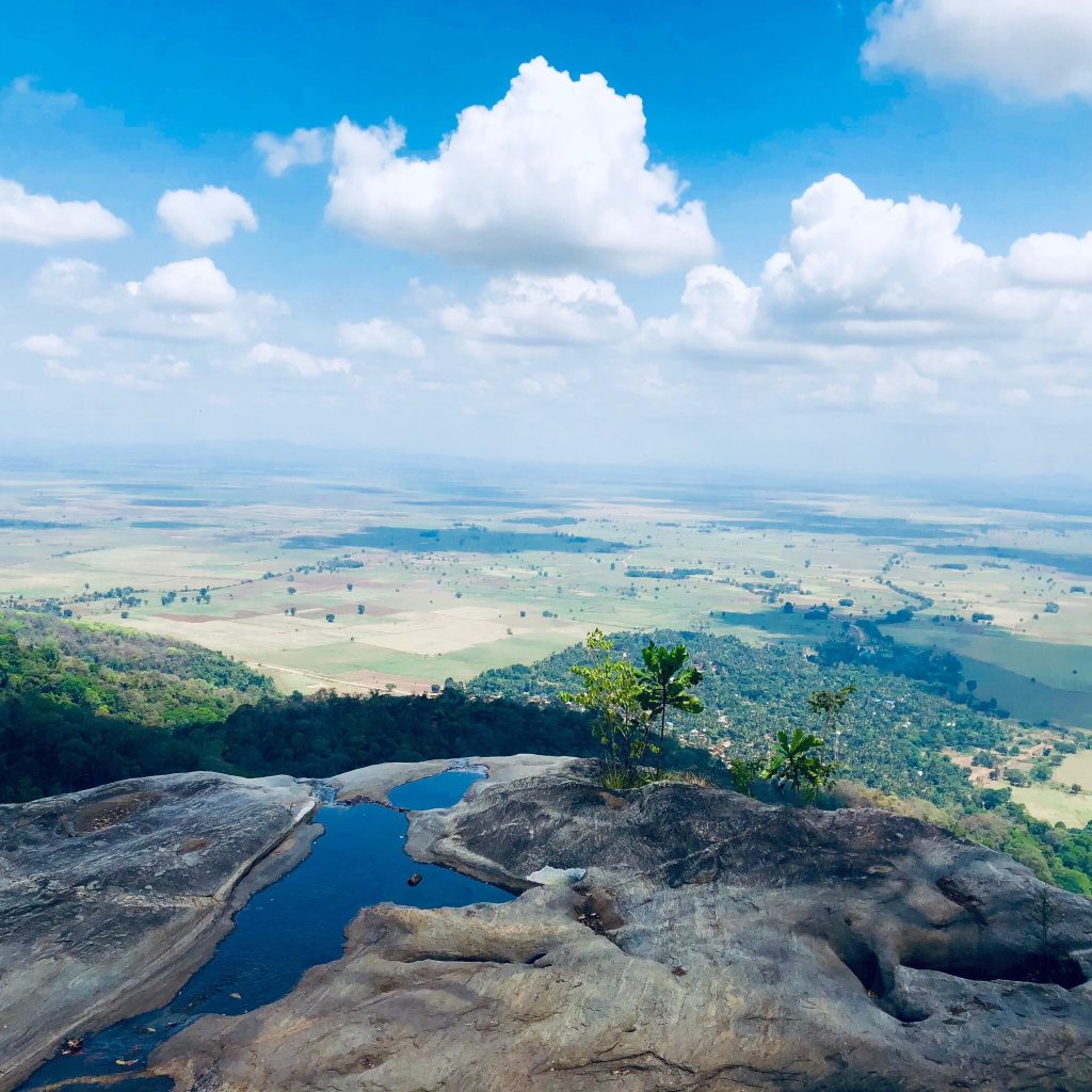 Rock pools on the summit overlooking the plains, Udzungwa Mountains National Park